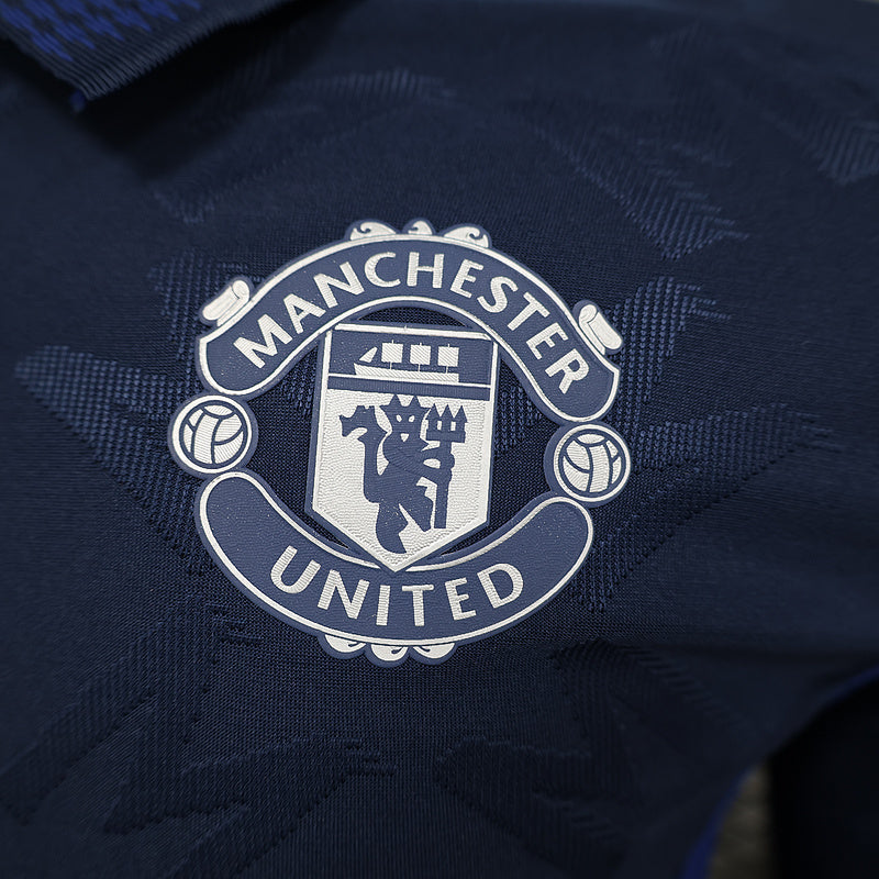 MANCHESTER UNITED AWAY JERSEY 2024/2025 LONG SLEEVE VERSION