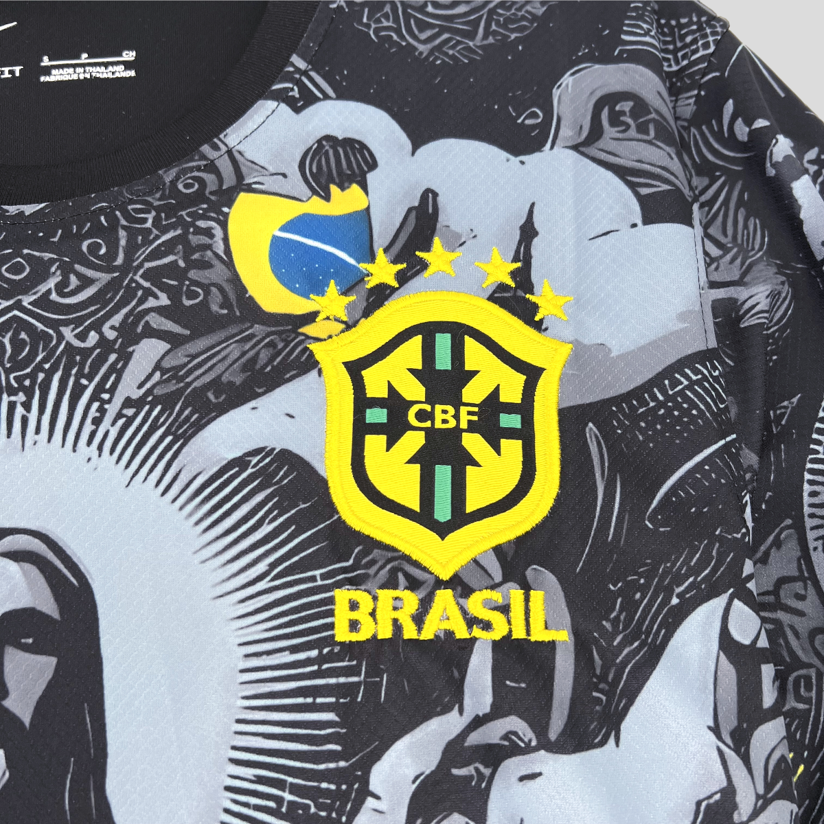 BRAZIL CONCEPT JERSEY BLACK VERSION 2025/2026