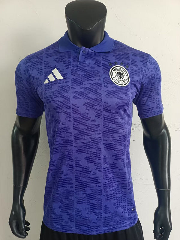 DEUTSCHLAND LILA TRIKOT POLO VERSION 2025/2026