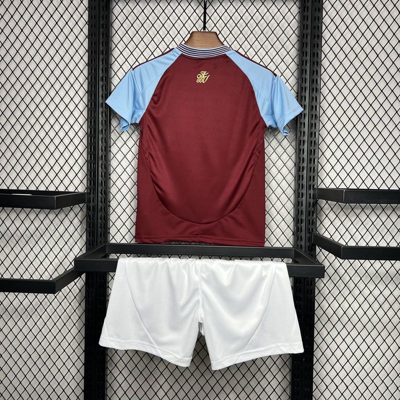 MAILLOT ENFANT ASTON VILLA DOMICILE 2024/2025