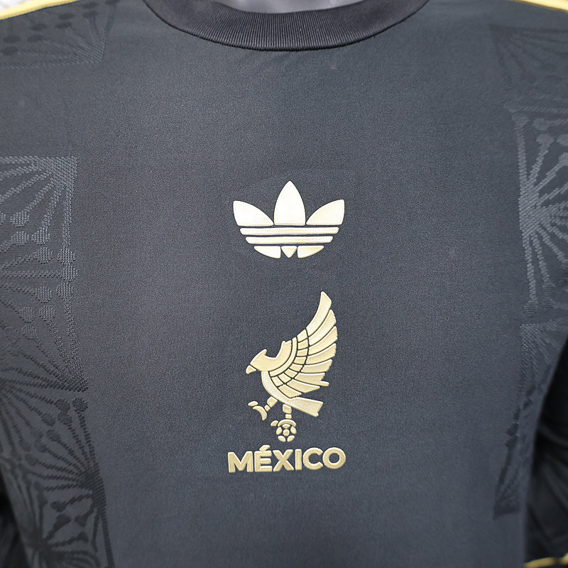 MEXICO JERSEY LONG SLEEVE VERSION BLACK 2025/2026