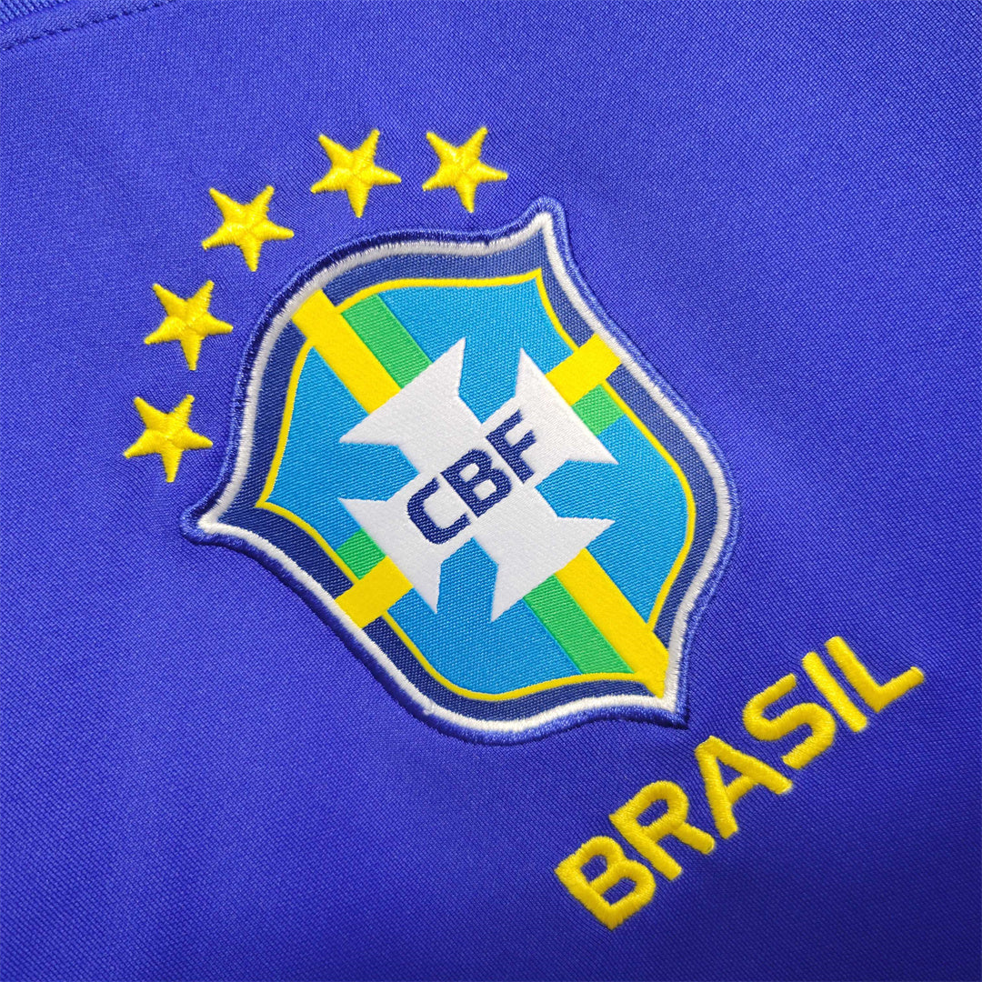 BRAZIL AWAY JERSEY 2022 LONG SLEEVE VERSION
