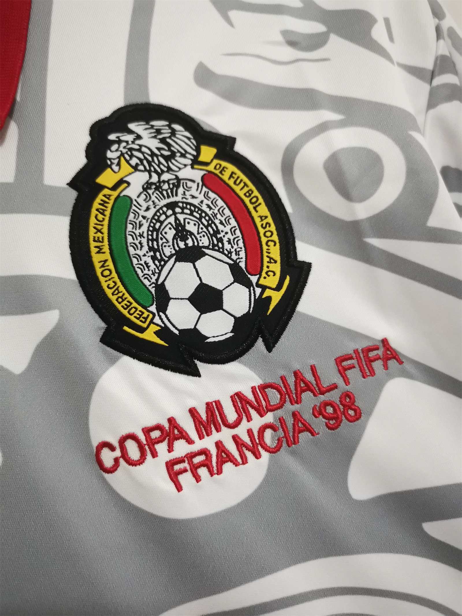 MEXICO AWAY JERSEY 1998 LONG SLEEVE VERSION