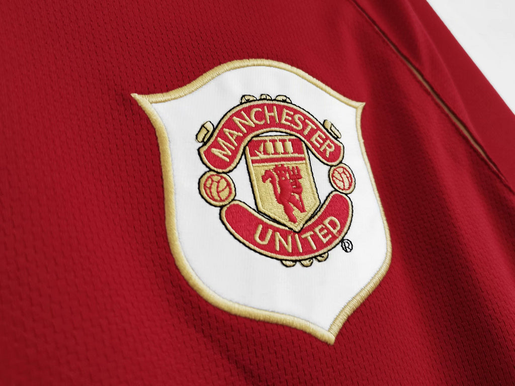 MANCHESTER UNITED RETRO HOME JERSEY 2006/2007 LONG SLEEVE VERSION