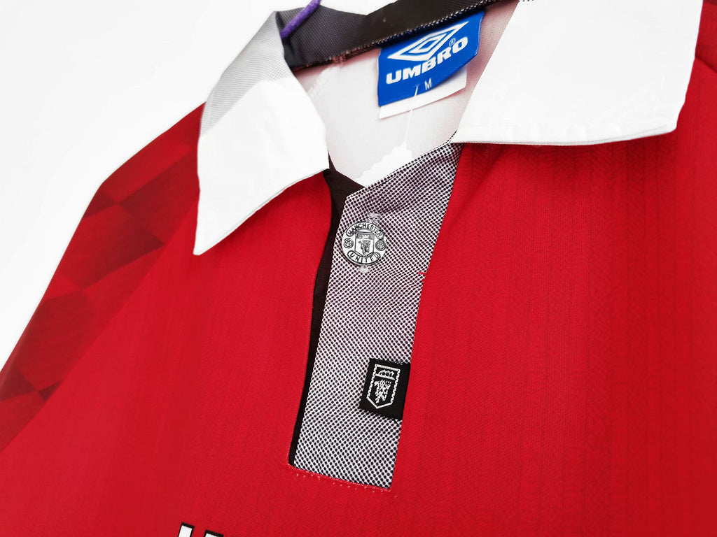 MANCHESTER UNITED RETRO HOME JERSEY 1996/1997 LONG SLEEVE VERSION