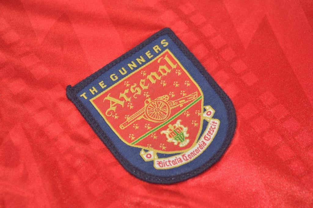 ARSENAL RETRO HOME JERSEY 1994 LONG SLEEVE VERSION