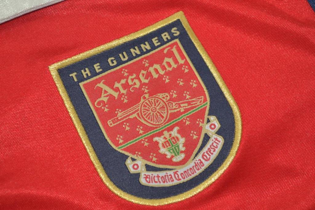 ARSENAL RETRO HOME JERSEY 1998 LONG SLEEVE VERSION