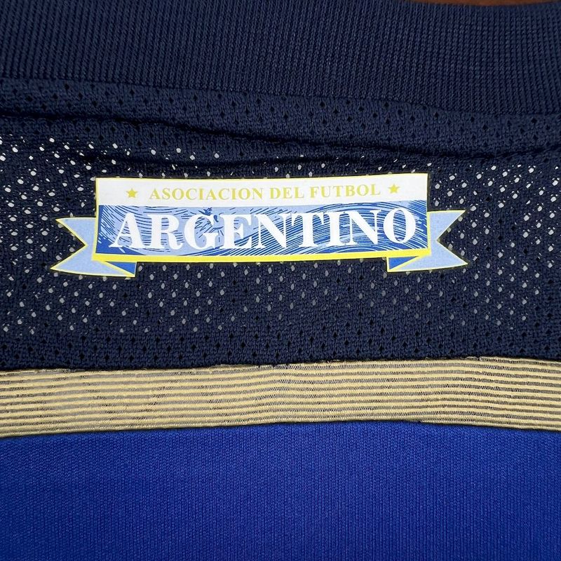 2014 ARGENTINA RETRO AWAY JERSEY LONG SLEEVE VERSION