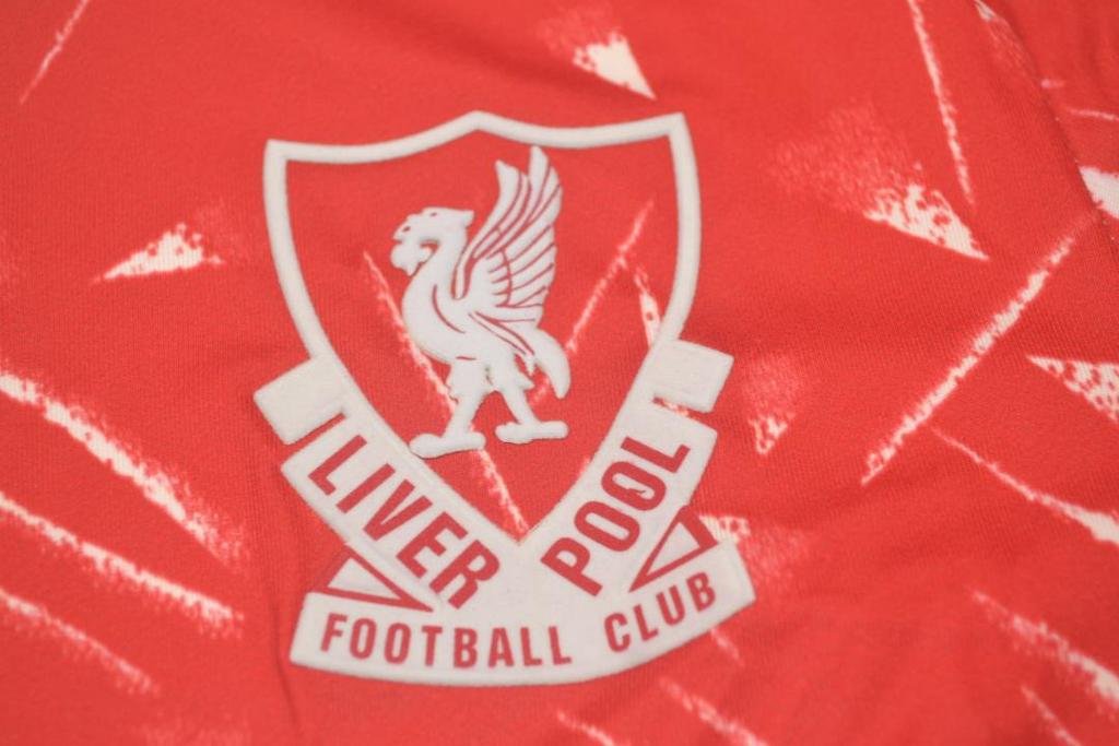 LIVERPOOL RETRO HOME JERSEY 1989/1990 LONG SLEEVE VERSION
