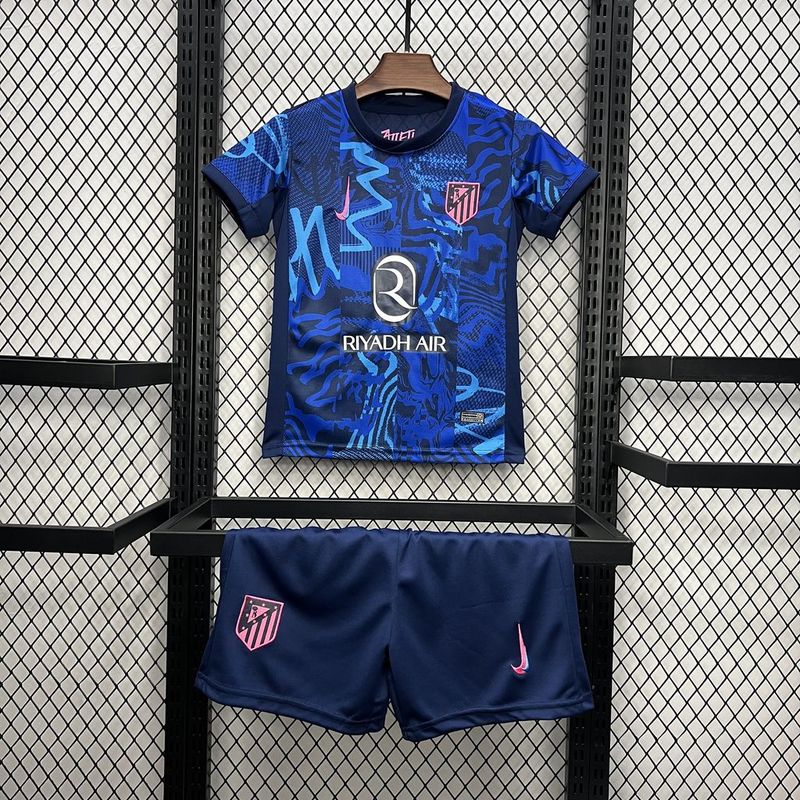 ATLETICO-MADRID THIRD 2024/2025 KINDERTRIKOT