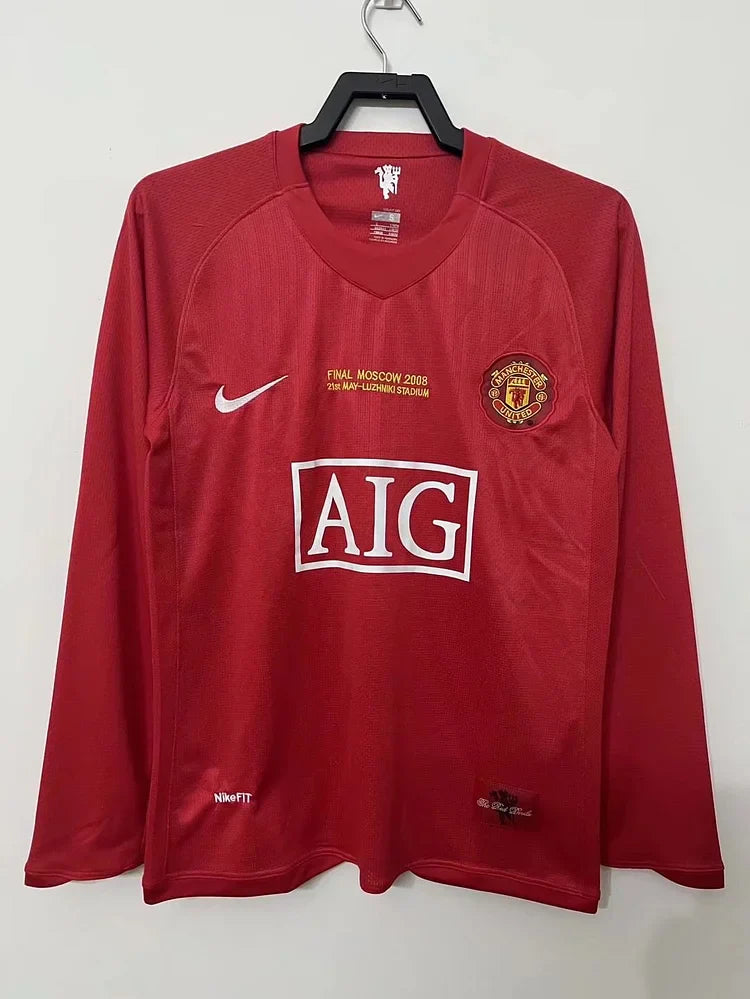 MANCHESTER UNITED RETRO LONG SLEEVE JERSEY 2006/2007