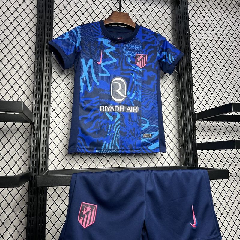MAILLOT ENFANT ATLETICO-MADRID THIRD 2024/2025