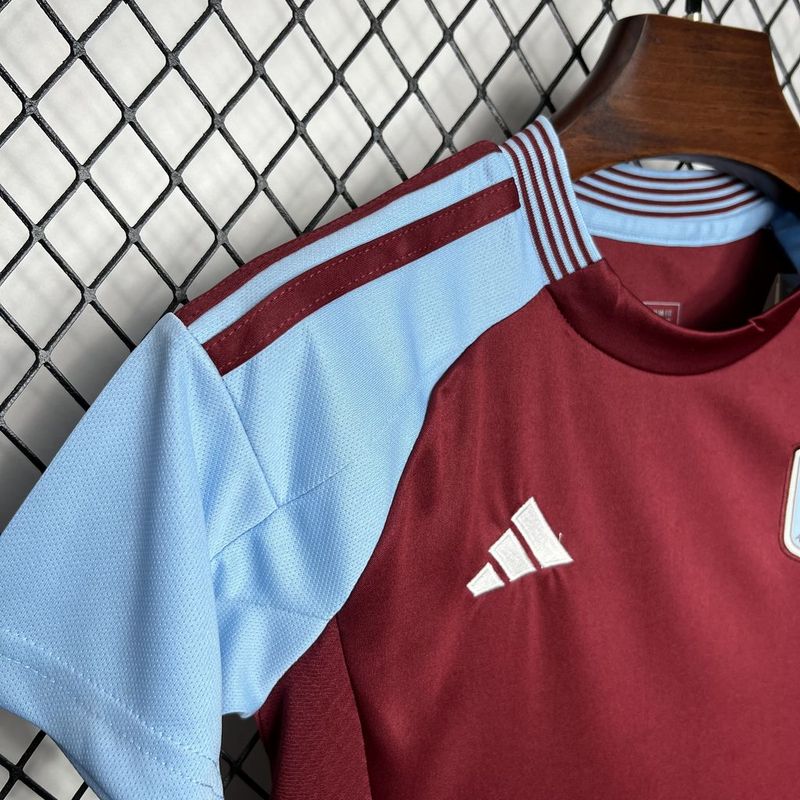 MAILLOT ENFANT ASTON VILLA DOMICILE 2024/2025