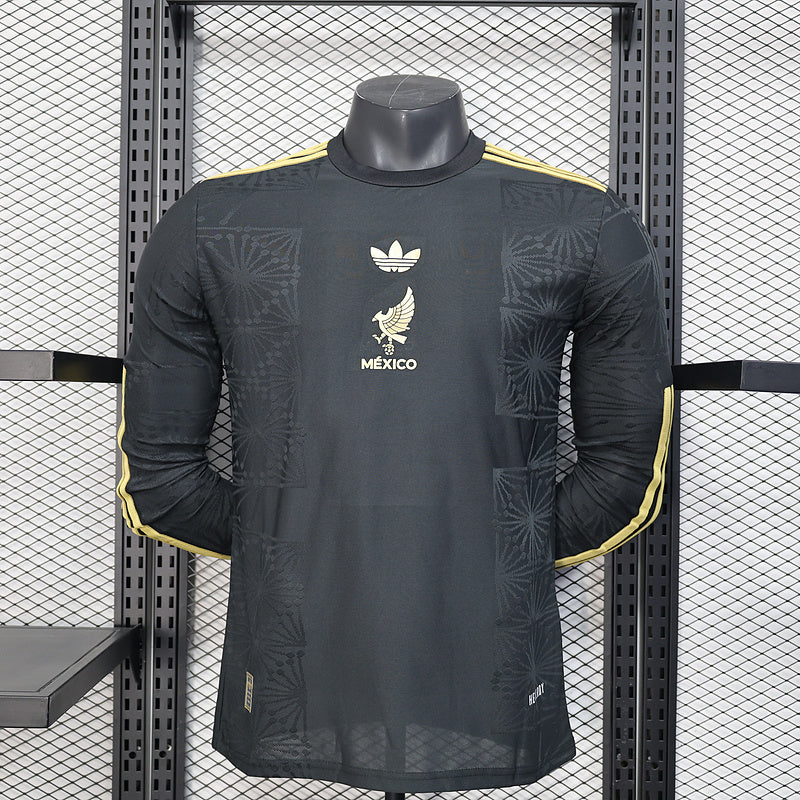 MEXICO JERSEY LONG SLEEVE VERSION BLACK 2025/2026