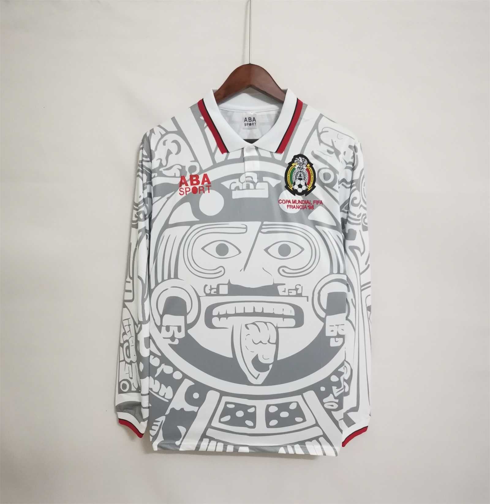 MEXICO AWAY JERSEY 1998 LONG SLEEVE VERSION