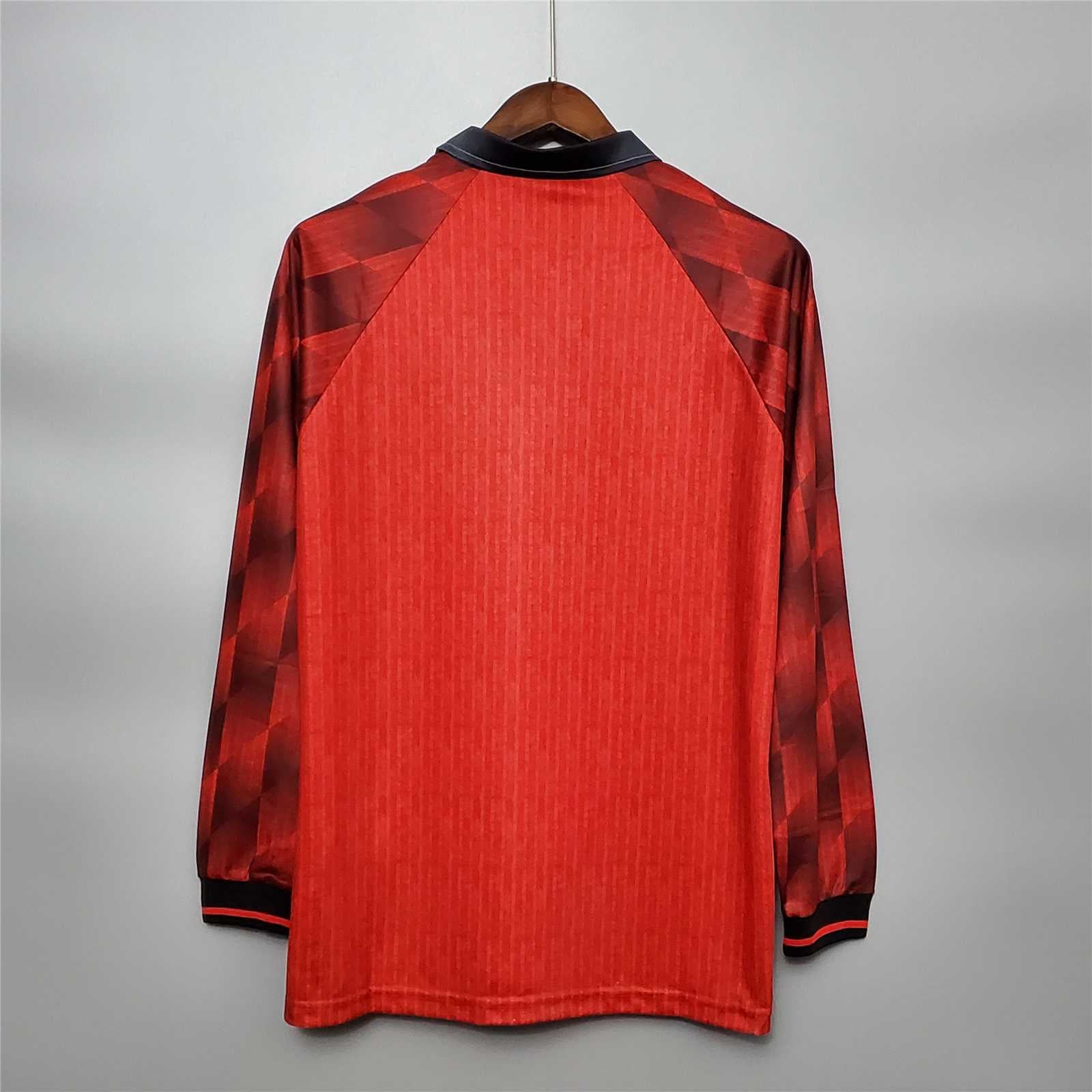 MANCHESTER UNITED HOME SHIRT 1996/1997 LONG SLEEVE VERSION