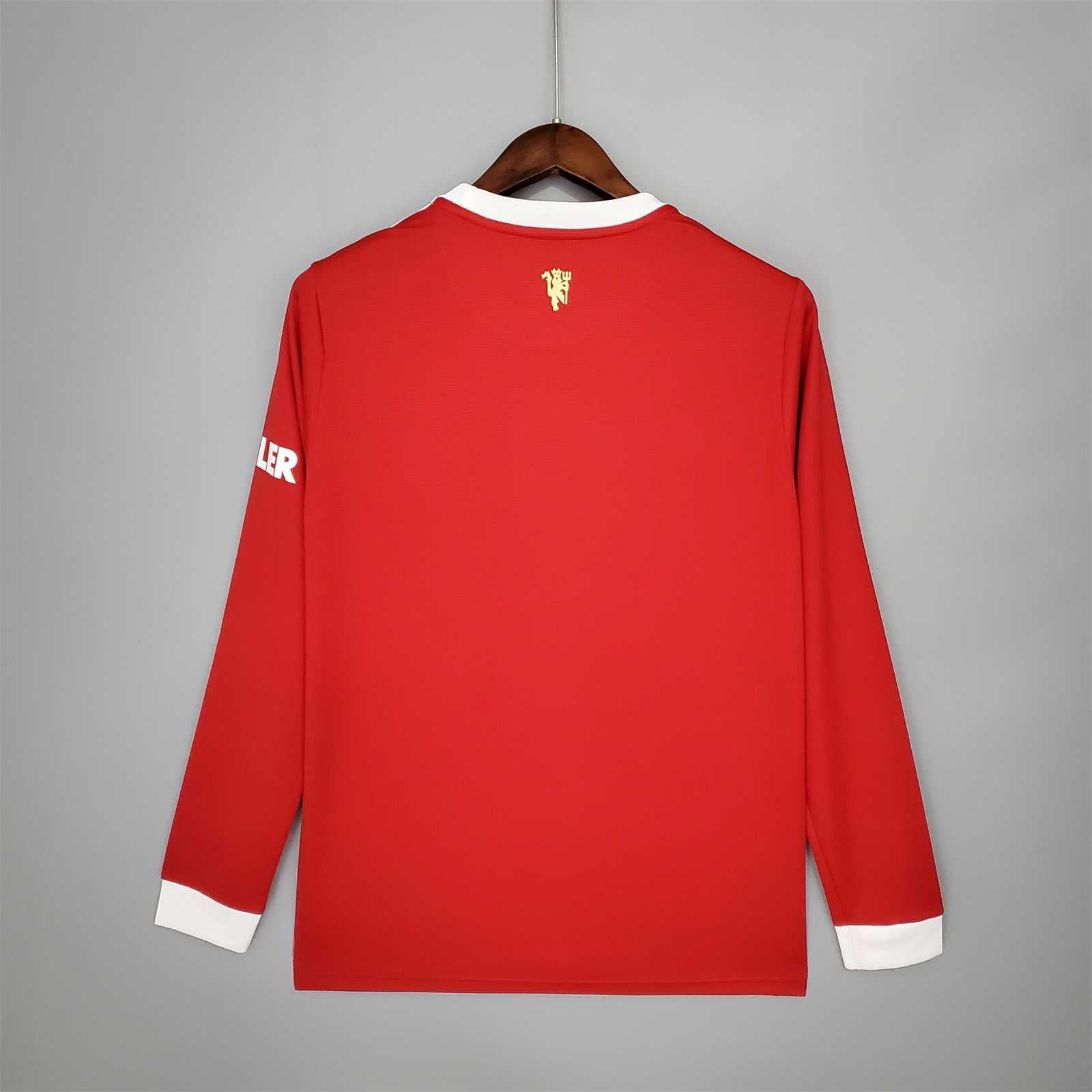 MANCHESTER UNITED HOME JERSEY 2021/2022 LONG SLEEVE VERSION