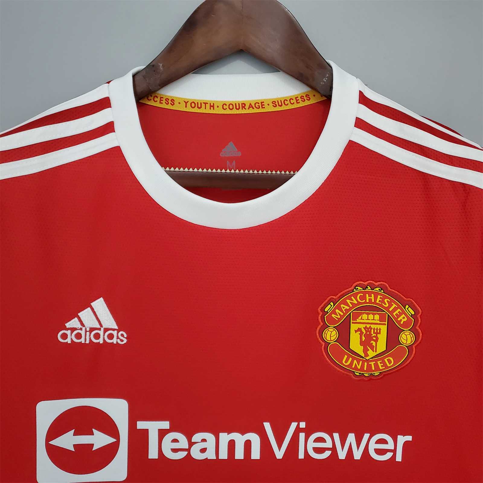 MANCHESTER UNITED HOME JERSEY 2021/2022 LONG SLEEVE VERSION