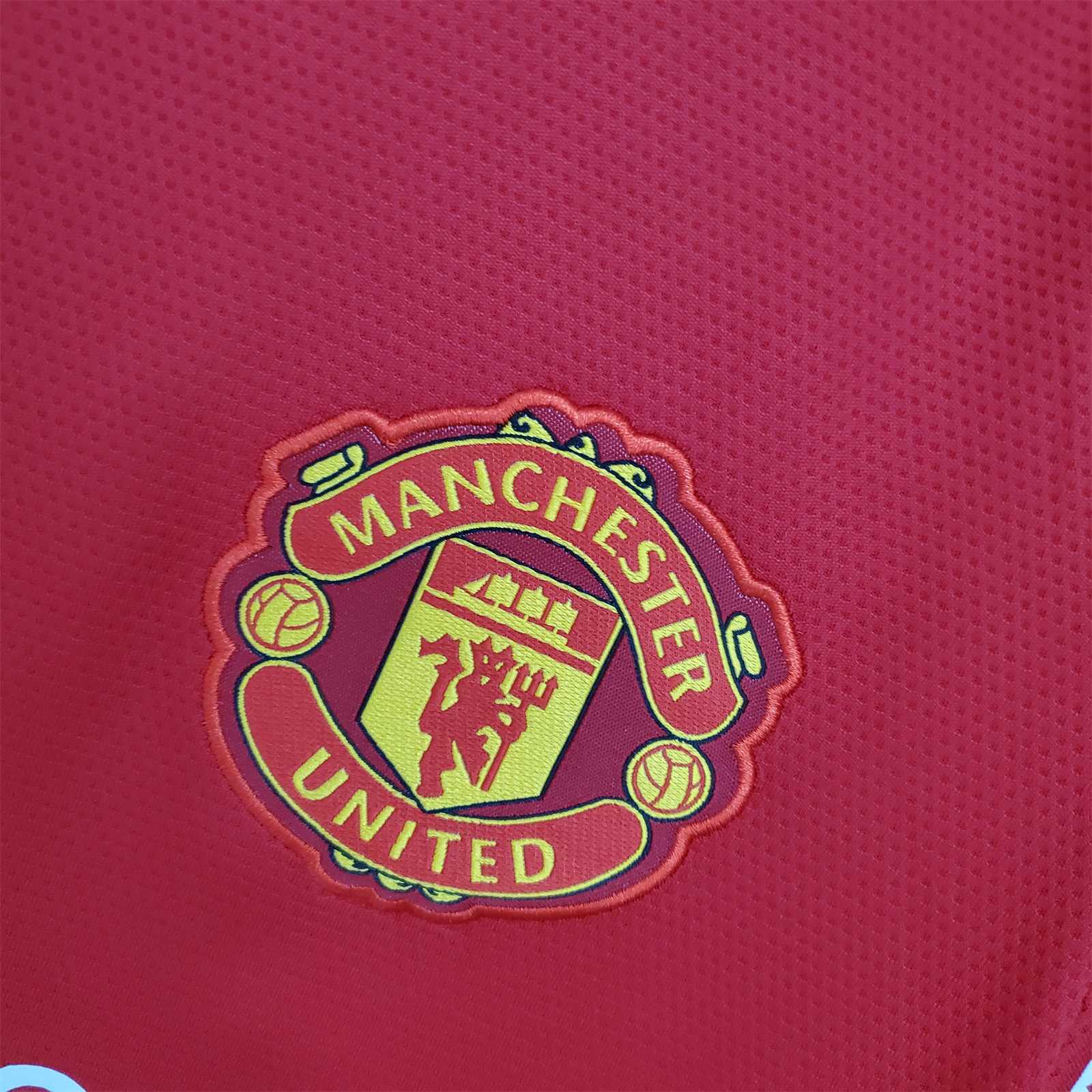 MANCHESTER UNITED HOME JERSEY 2021/2022 LONG SLEEVE VERSION
