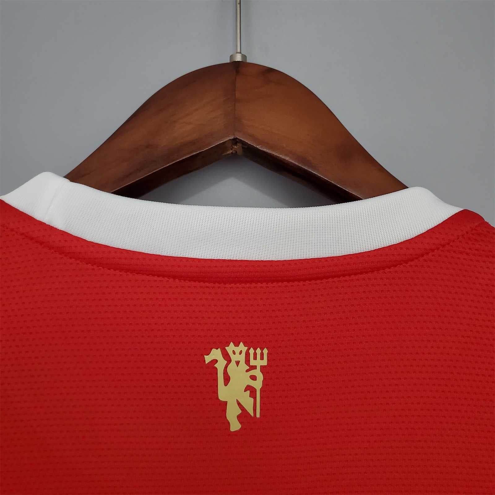 MANCHESTER UNITED HOME JERSEY 2021/2022 LONG SLEEVE VERSION