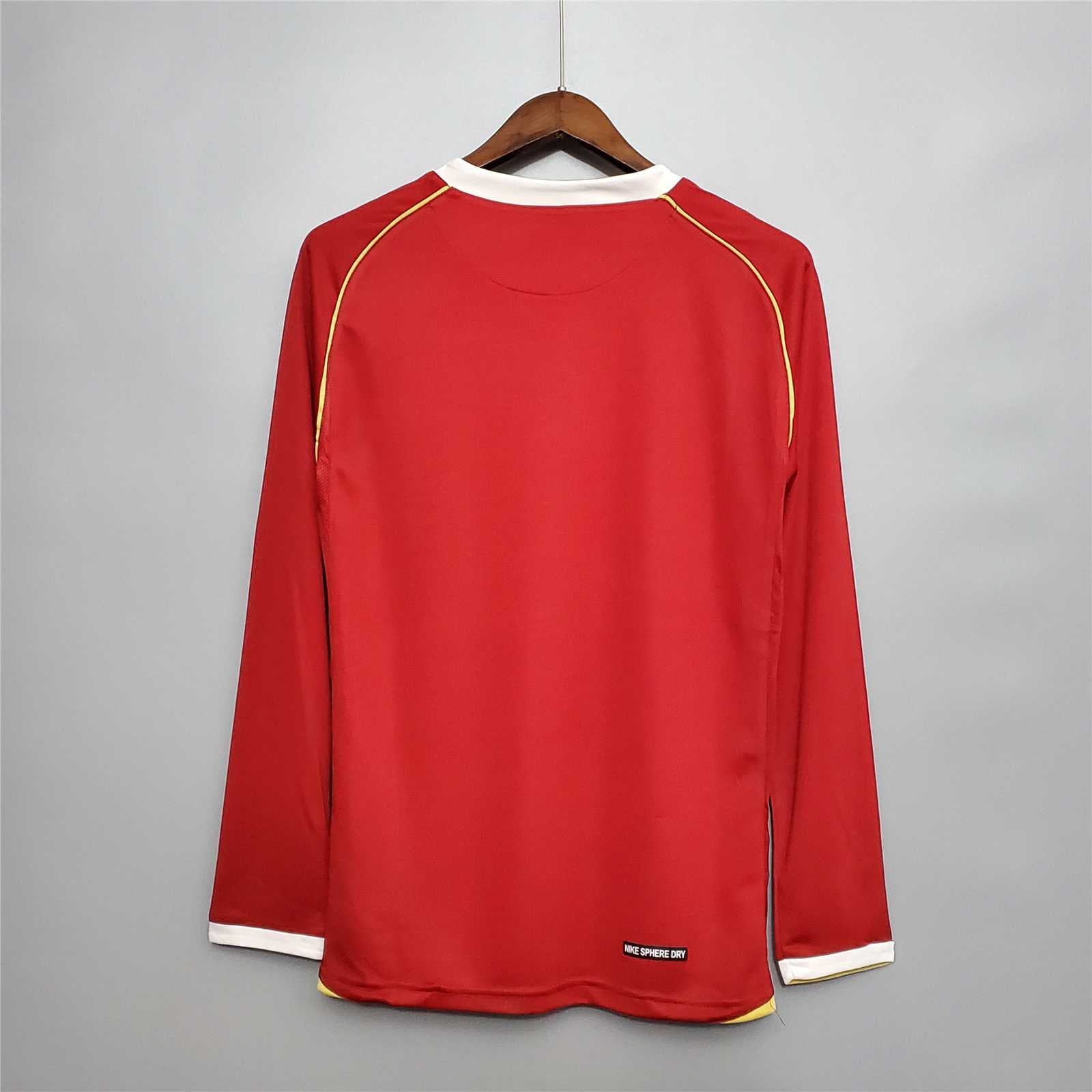 MANCHESTER UNITED 2006/2007 LONG SLEEVE JERSEY