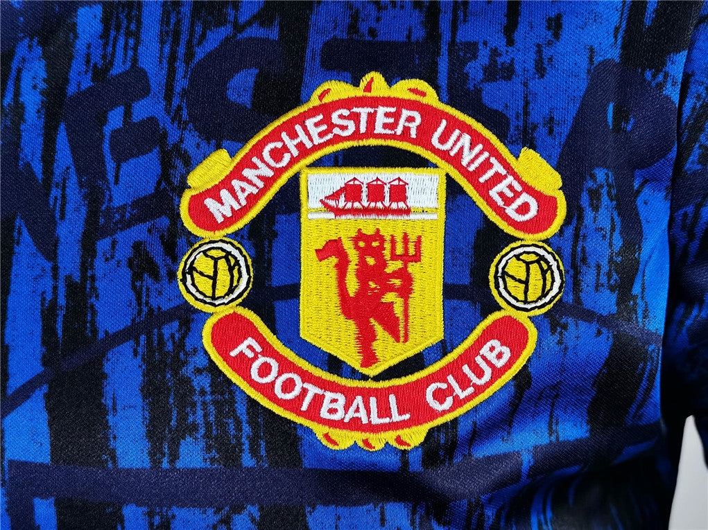 MANCHESTER UNITED AWAY SHIRT 1992/1993 LONG SLEEVE VERSION