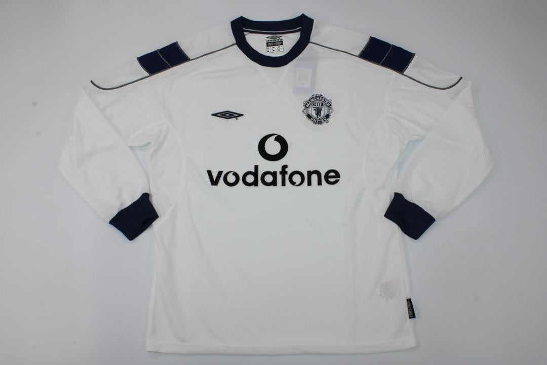 MANCHESTER UNITED AWAY SHIRT 1999/2000 LONG SLEEVE VERSION