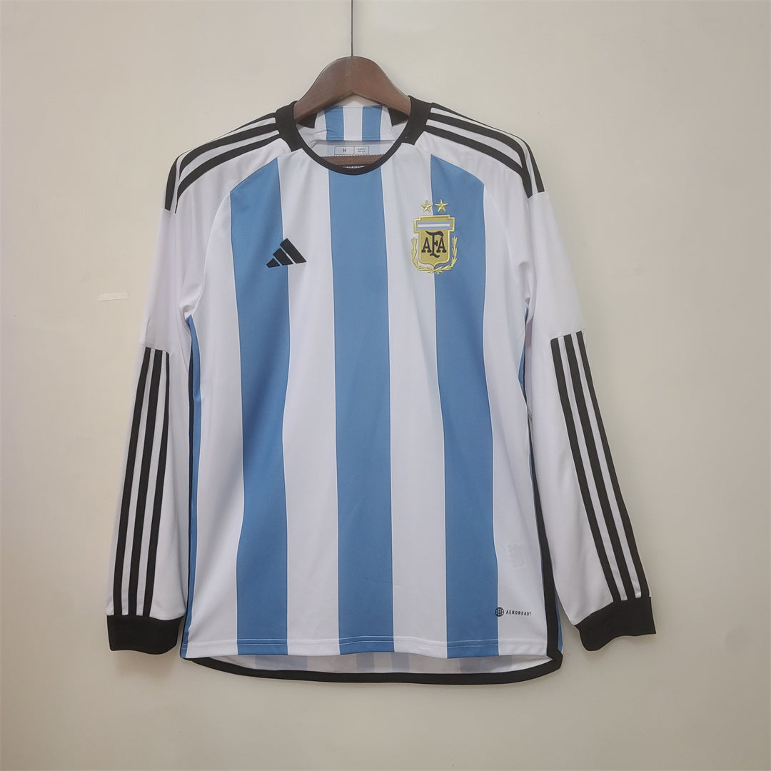 ARGENTINA HOME JERSEY 2022 LONG SLEEVE VERSION