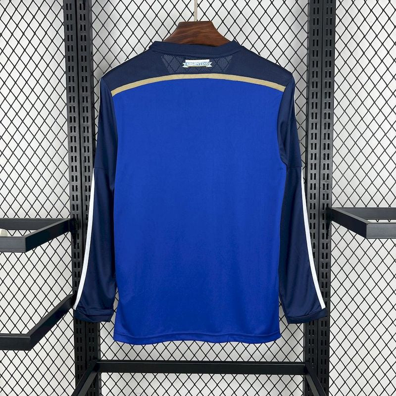 2014 ARGENTINA RETRO AWAY JERSEY LONG SLEEVE VERSION