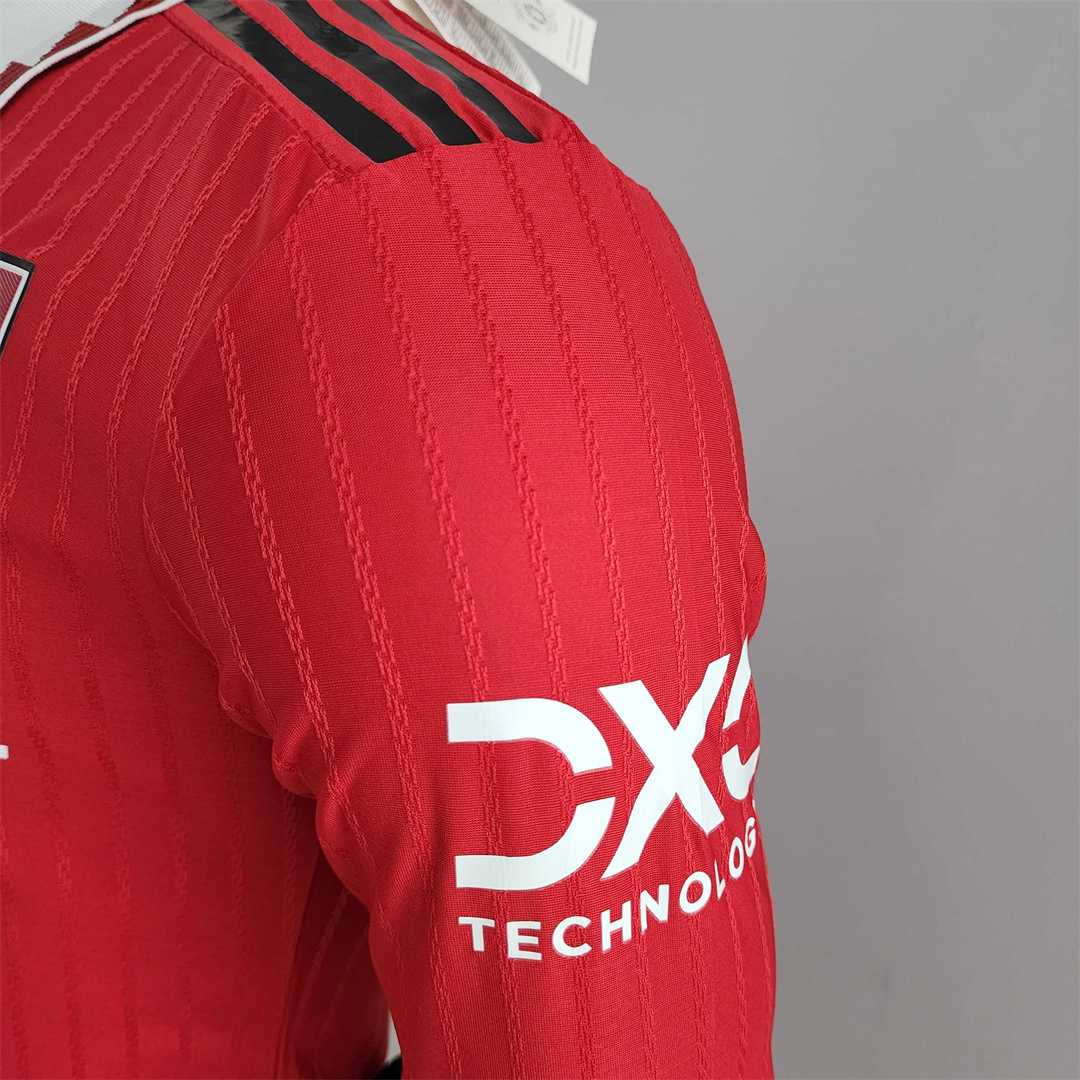 MANCHESTER UNITED HOME JERSEY 2022/2023 LONG SLEEVE VERSION