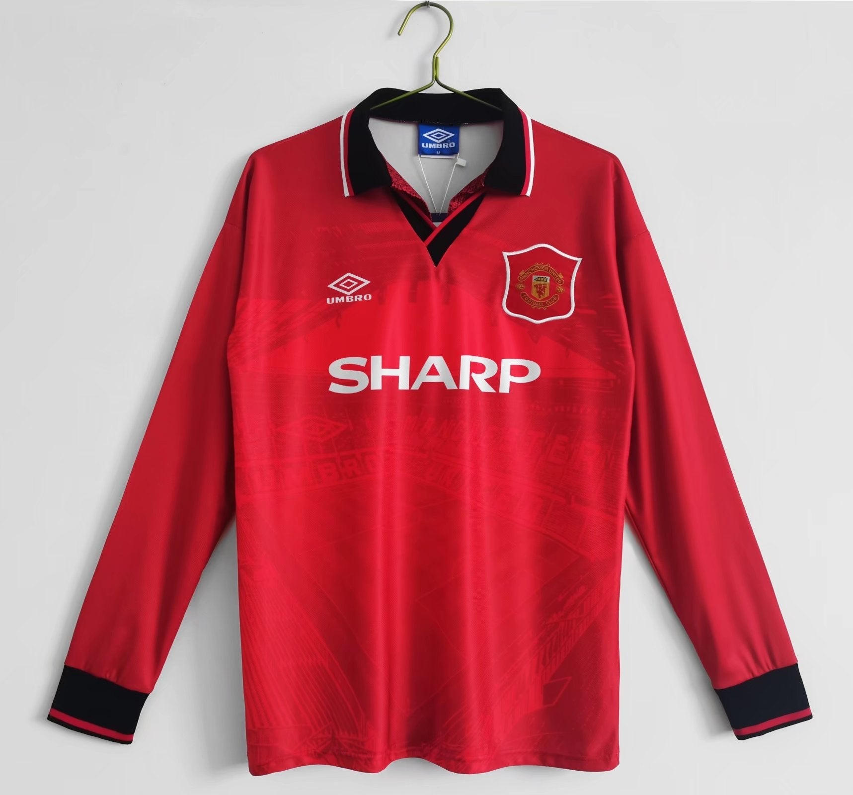 MANCHESTER UNITED HOME JERSEY 1994/1996 LONG SLEEVE VERSION