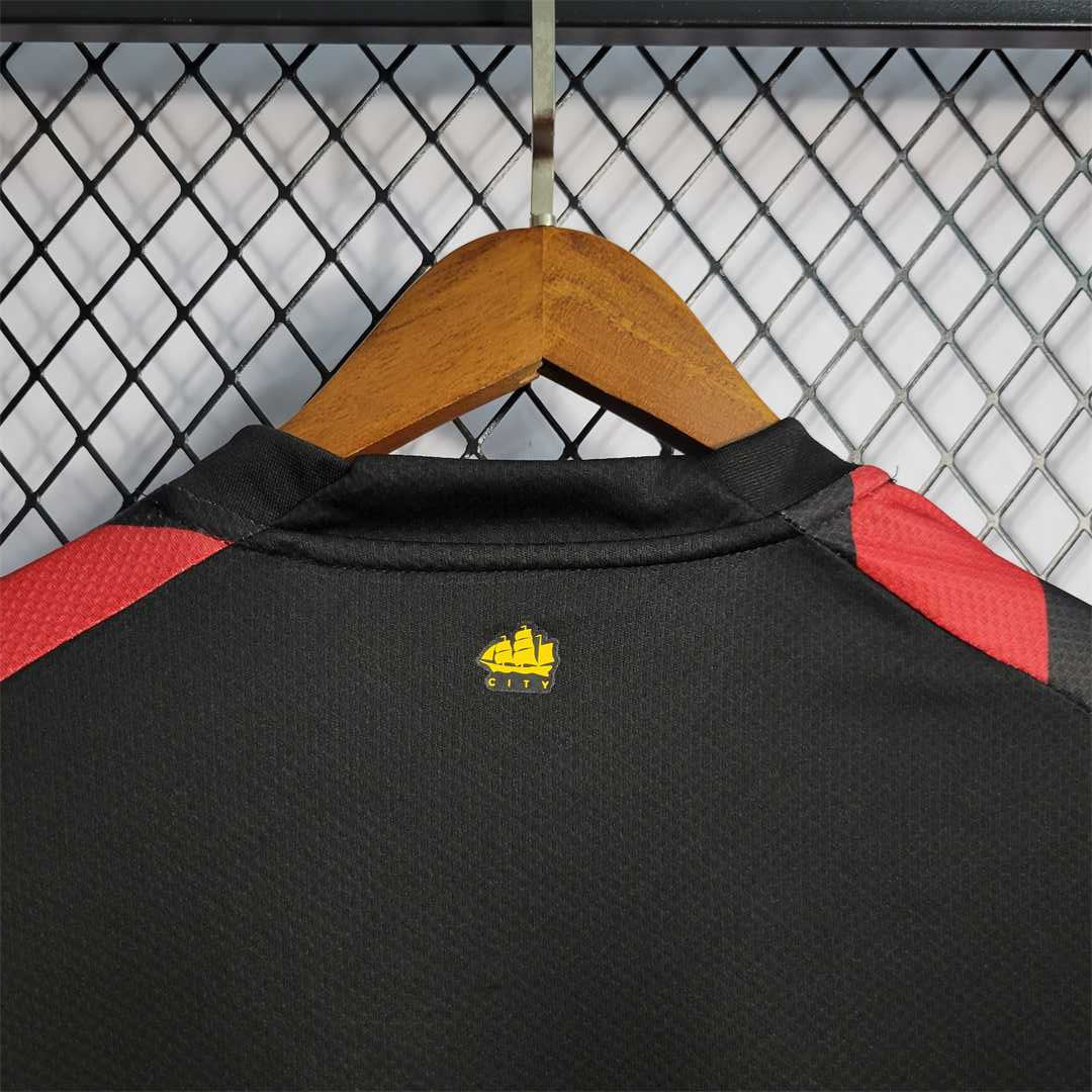 MANCHESTER CITY AWAY JERSEY 2022/2023 LONG SLEEVE VERSION