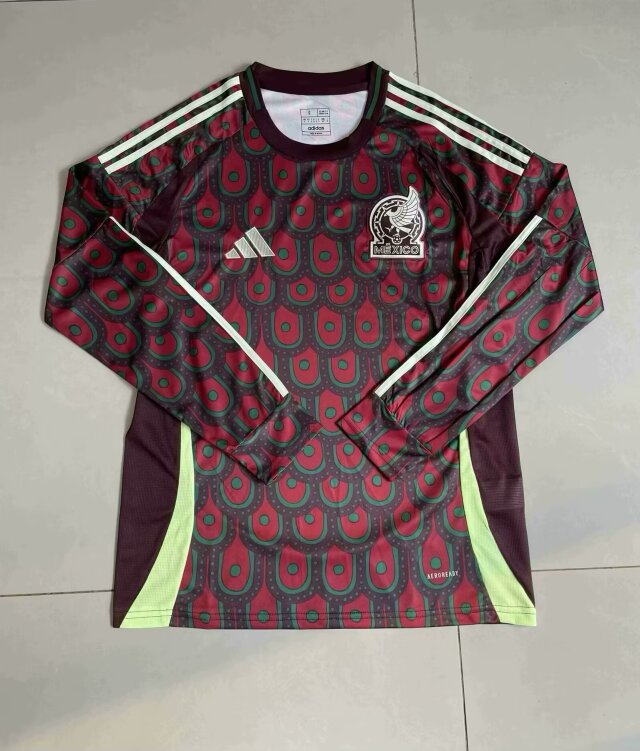 MEXICO 2024 HOME JERSEY LONG SLEEVE VERSION