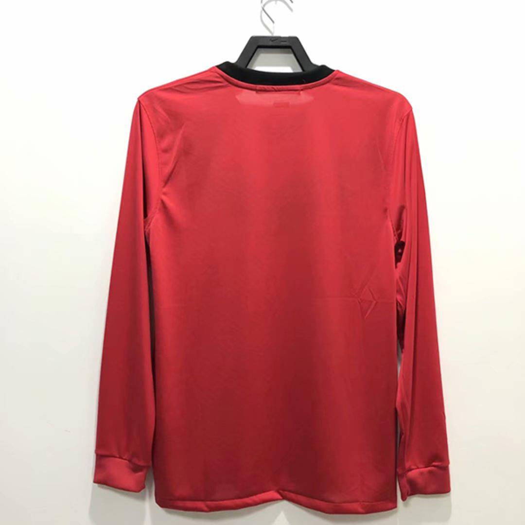 MANCHESTER UNITED HOME JERSEY 2009/2010 LONG SLEEVE VERSION