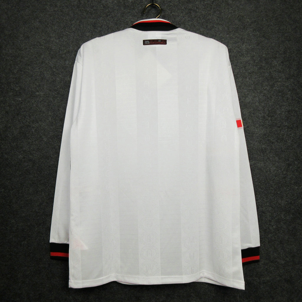 MANCHESTER UNITED 1998/1999 RETRO JERSEY LONG SLEEVE VERSION