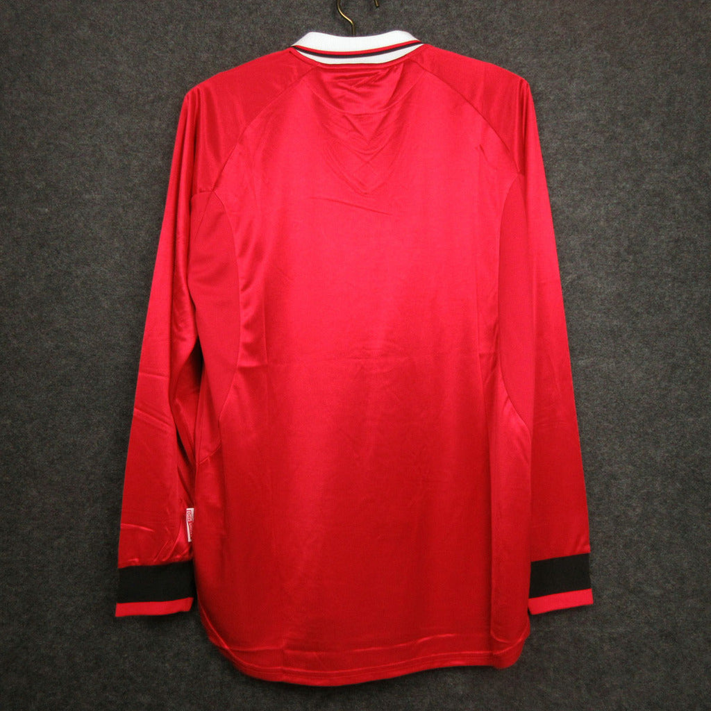 MANCHESTER UNITED HOME JERSEY 1999/2000 LONG SLEEVE VERSION