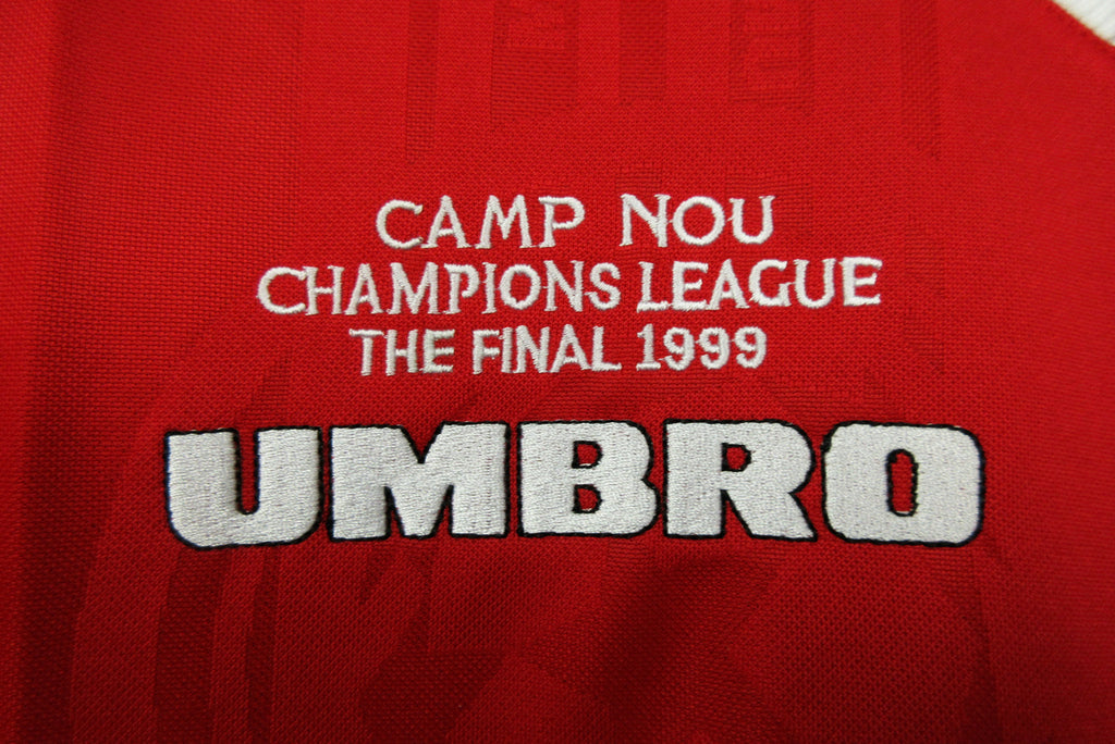 MANCHESTER UNITED HOME JERSEY 1999/2000 LONG SLEEVE VERSION