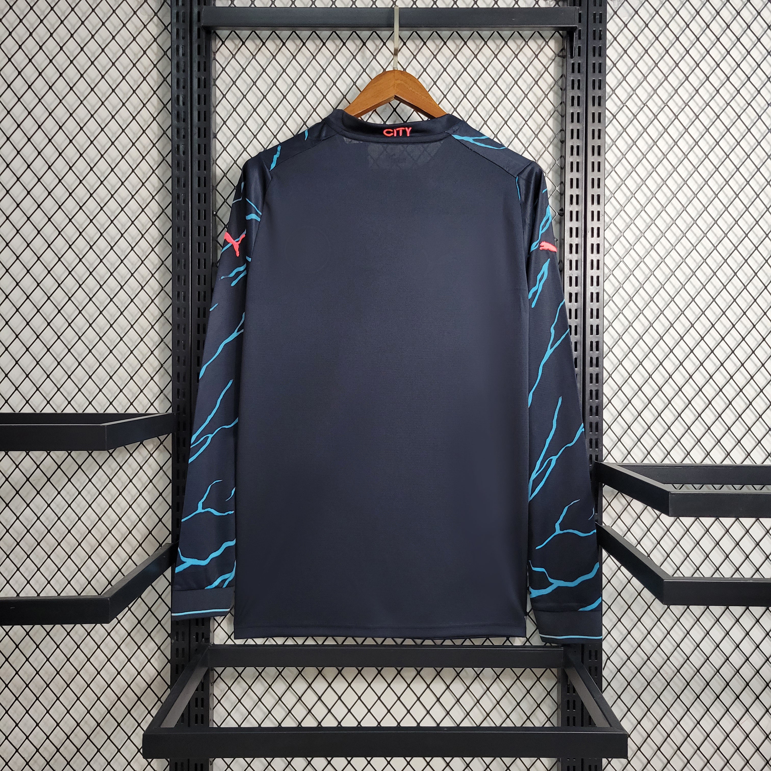 MANCHESTER CITY AWAY JERSEY 2023/2024 LONG SLEEVE VERSION