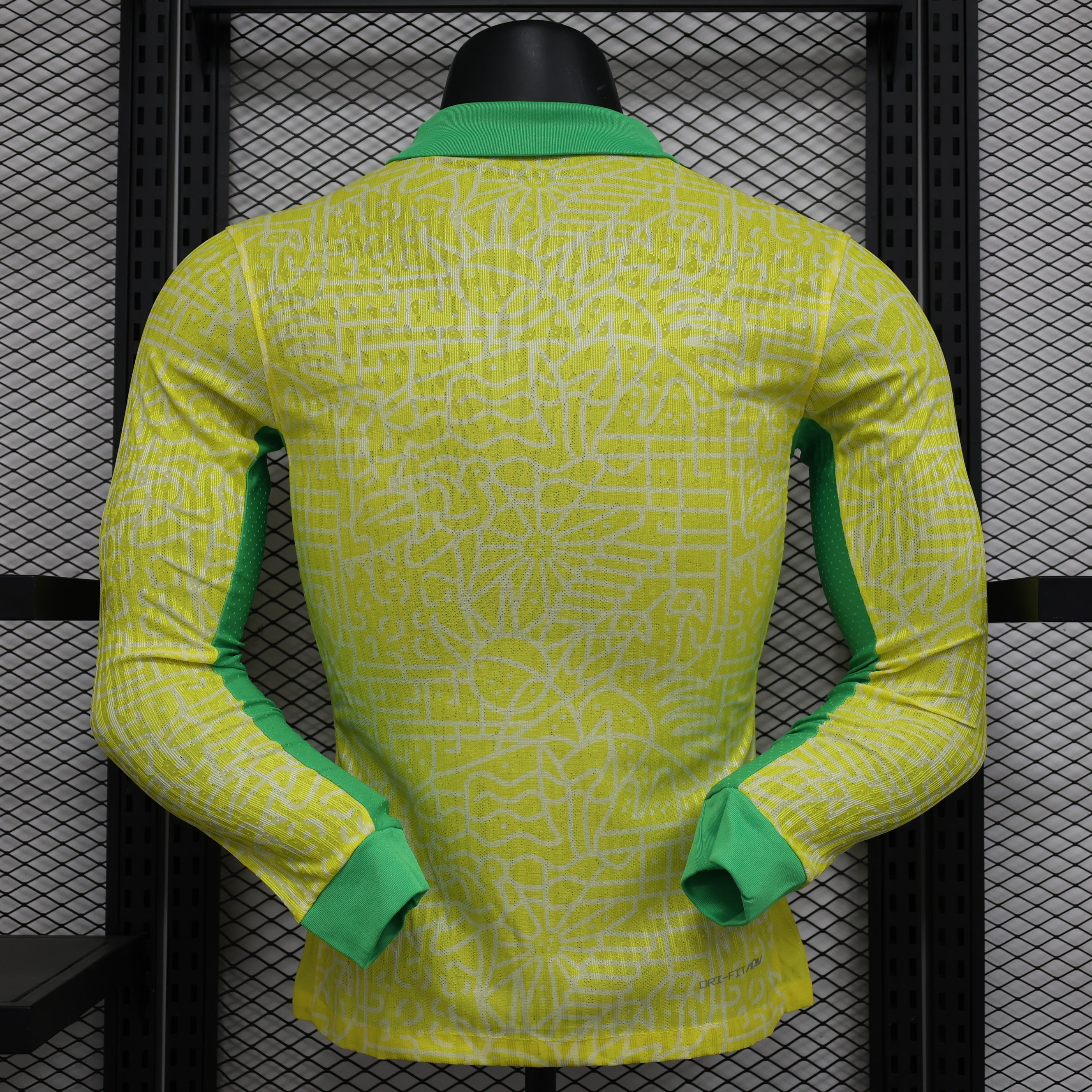 BRAZIL HOME JERSEY 2024 LONG SLEEVE VERSION