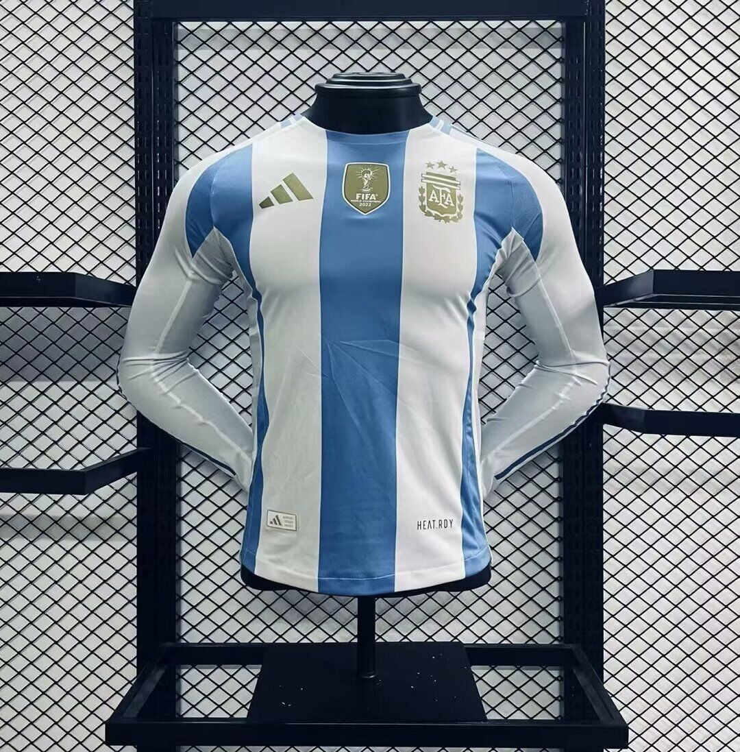 ARGENTINA HOME JERSEY 2024 LONG SLEEVE VERSION