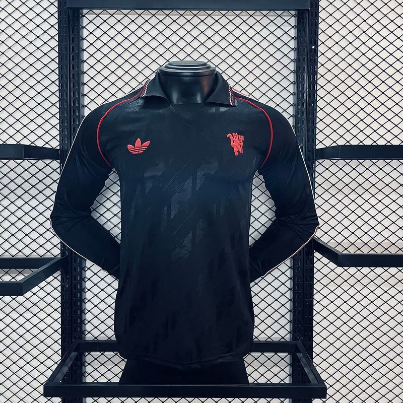 MANCHESTER UNITED 2024/2025 RETRO JERSEY LONG SLEEVE VERSION