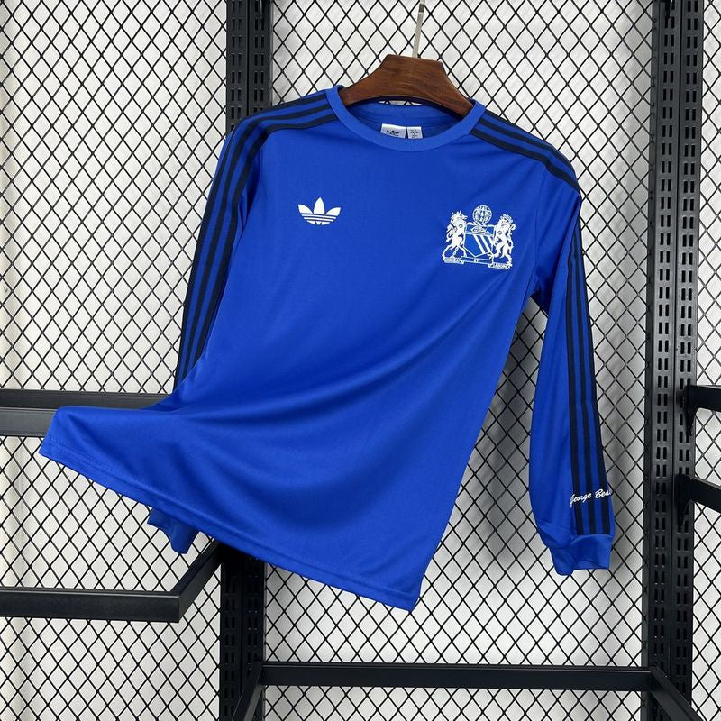 MANCHESTER UNITED 2024/2025 RETRO JERSEY LONG SLEEVE VERSION