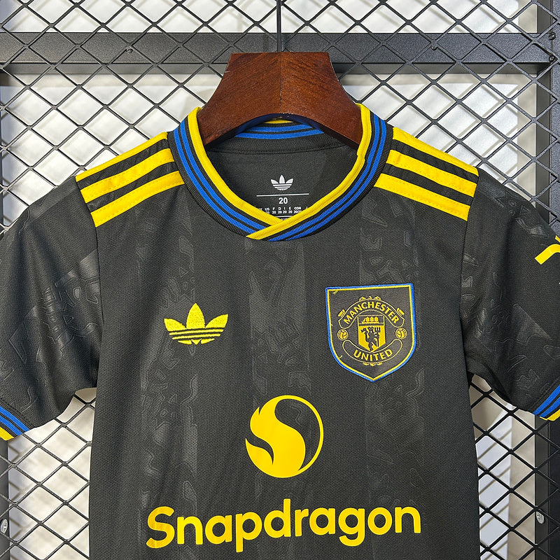 MAILLOT ENFANT MANCHESTER UNITED THIRD 2025/2026